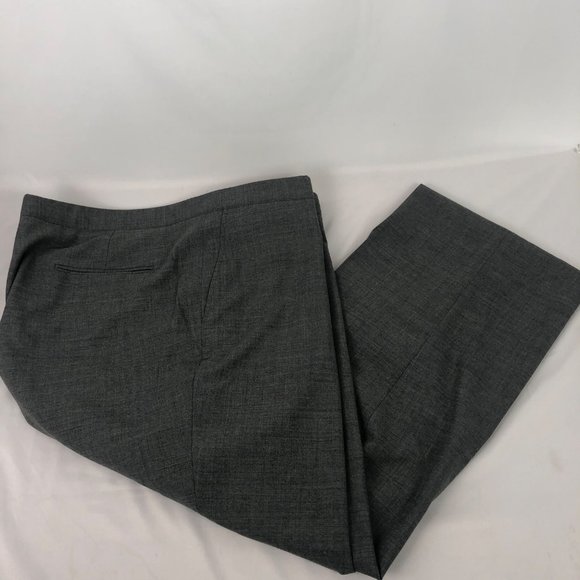 Sansabelt Classic Unhemmed Mens Dress Pants 52W x 36L Grey Lightweight NWT - Picture 1 of 9